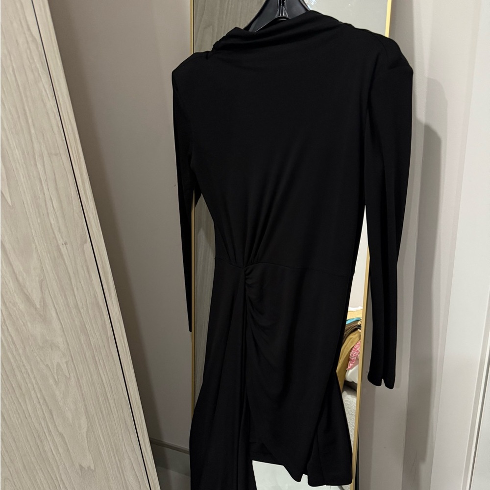 Zara Black Long Sleeve Dress